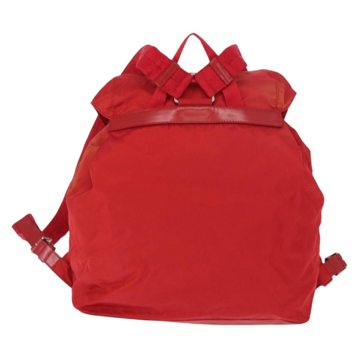 Prada Prada Double Front Pocket Backpack Tessuto Size ONE SIZE - 2 Thumbnail