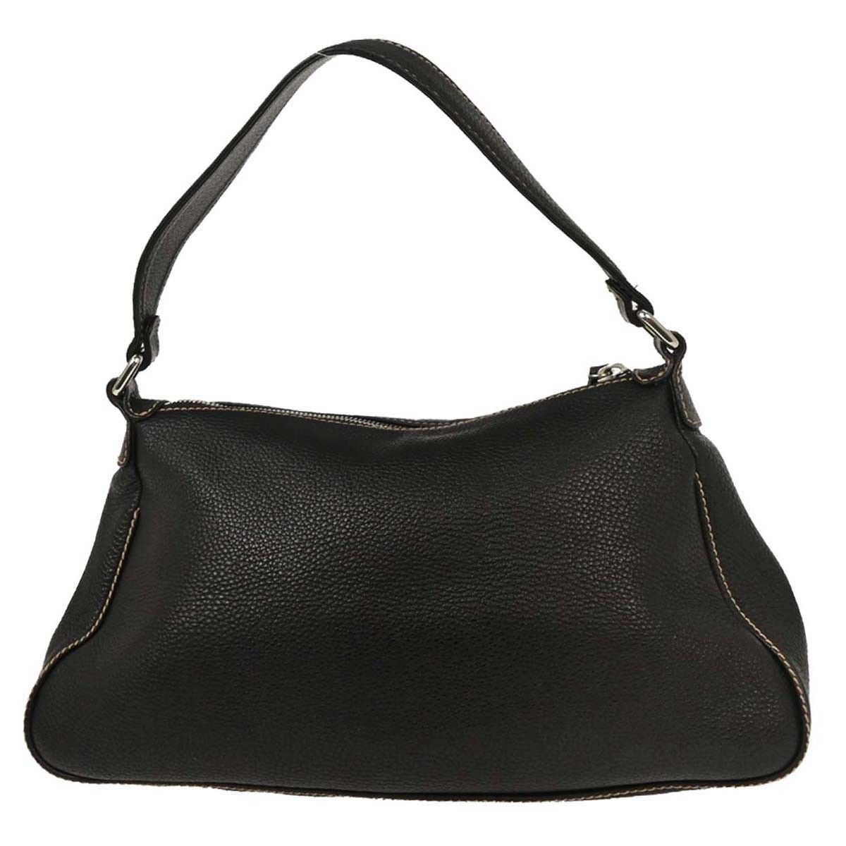 Chanel Chanel Lax Front Zip Bag Pebbled Leather Size ONE SIZE - 2 Thumbnail