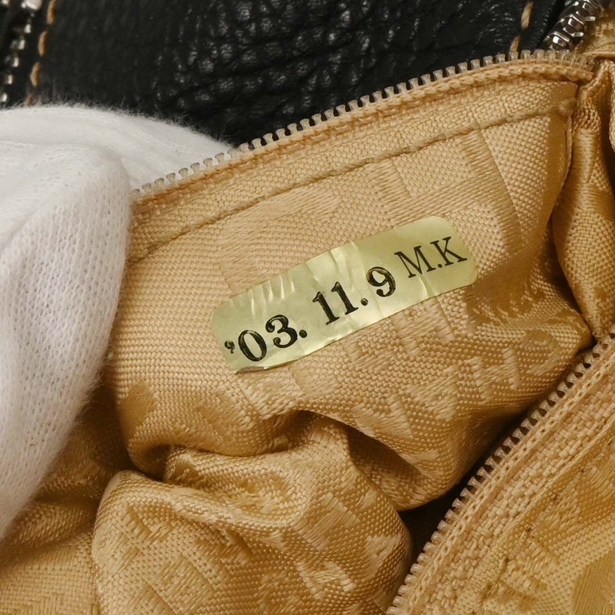 Chanel Chanel Lax Front Zip Bag Pebbled Leather Size ONE SIZE - 10 Thumbnail
