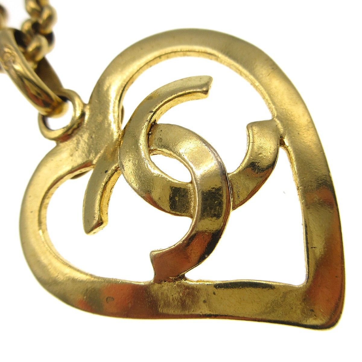 Chanel Chanel CC Heart Pendant Metal Size ONE SIZE - 2 Thumbnail