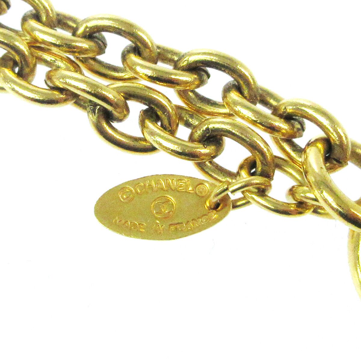 Chanel Chanel Vintage Quilted CC Pendant Necklace Metal Size ONE SIZE - 3 Thumbnail