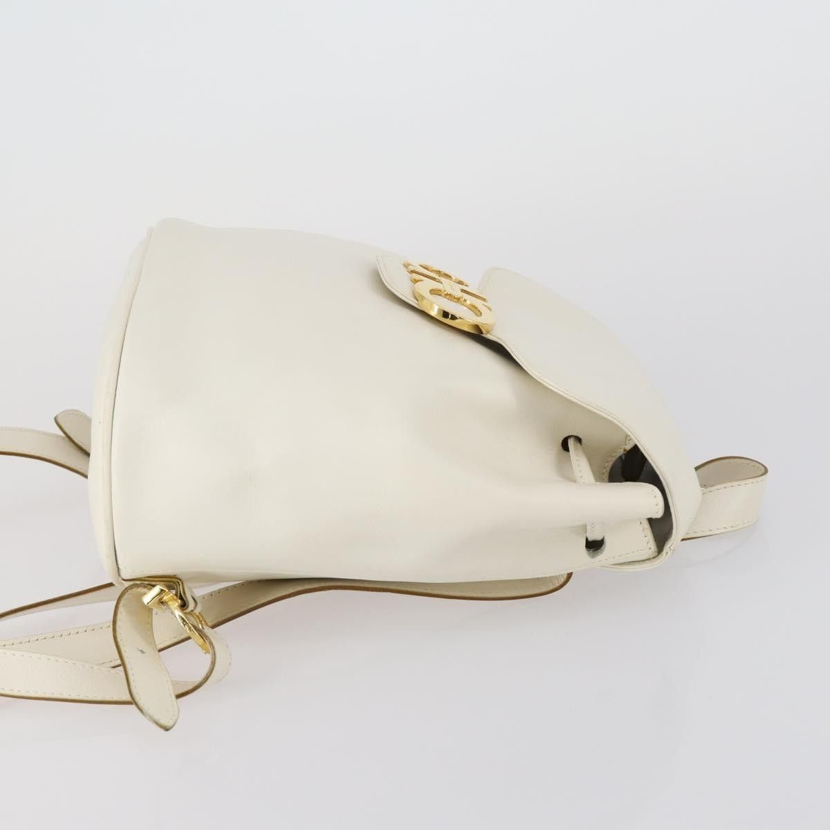 Salvatore Ferragamo Salvatore Ferragamo Gancini Backpack Leather Size ONE SIZE - 3 Thumbnail