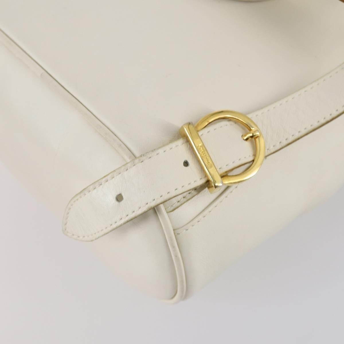 Salvatore Ferragamo Salvatore Ferragamo Gancini Backpack Leather Size ONE SIZE - 11 Thumbnail