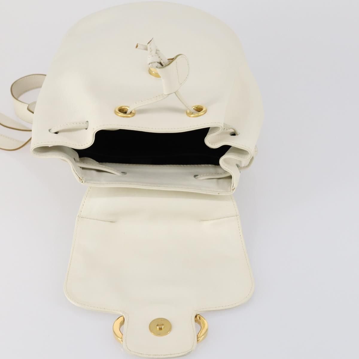 Salvatore Ferragamo Salvatore Ferragamo Gancini Backpack Leather Size ONE SIZE - 21 Thumbnail