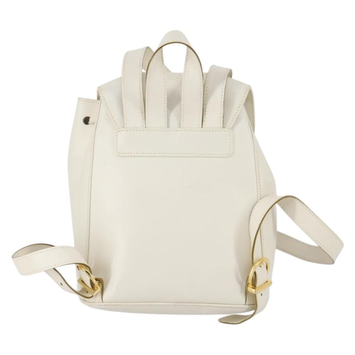 Salvatore Ferragamo Salvatore Ferragamo Gancini Backpack Leather Size ONE SIZE - 2 Thumbnail