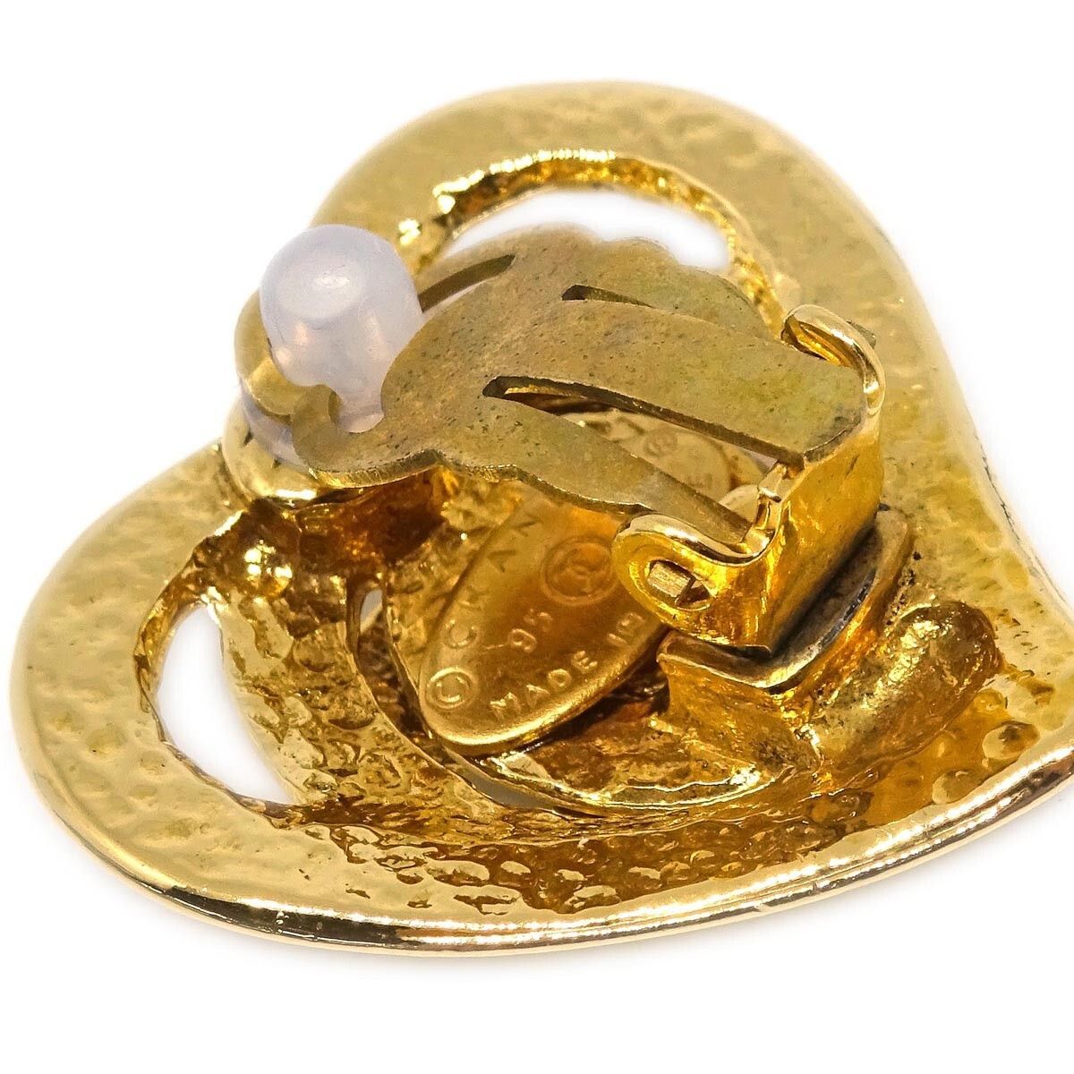 Chanel Chanel CC Heart Pendant Metal Size ONE SIZE - 3 Thumbnail