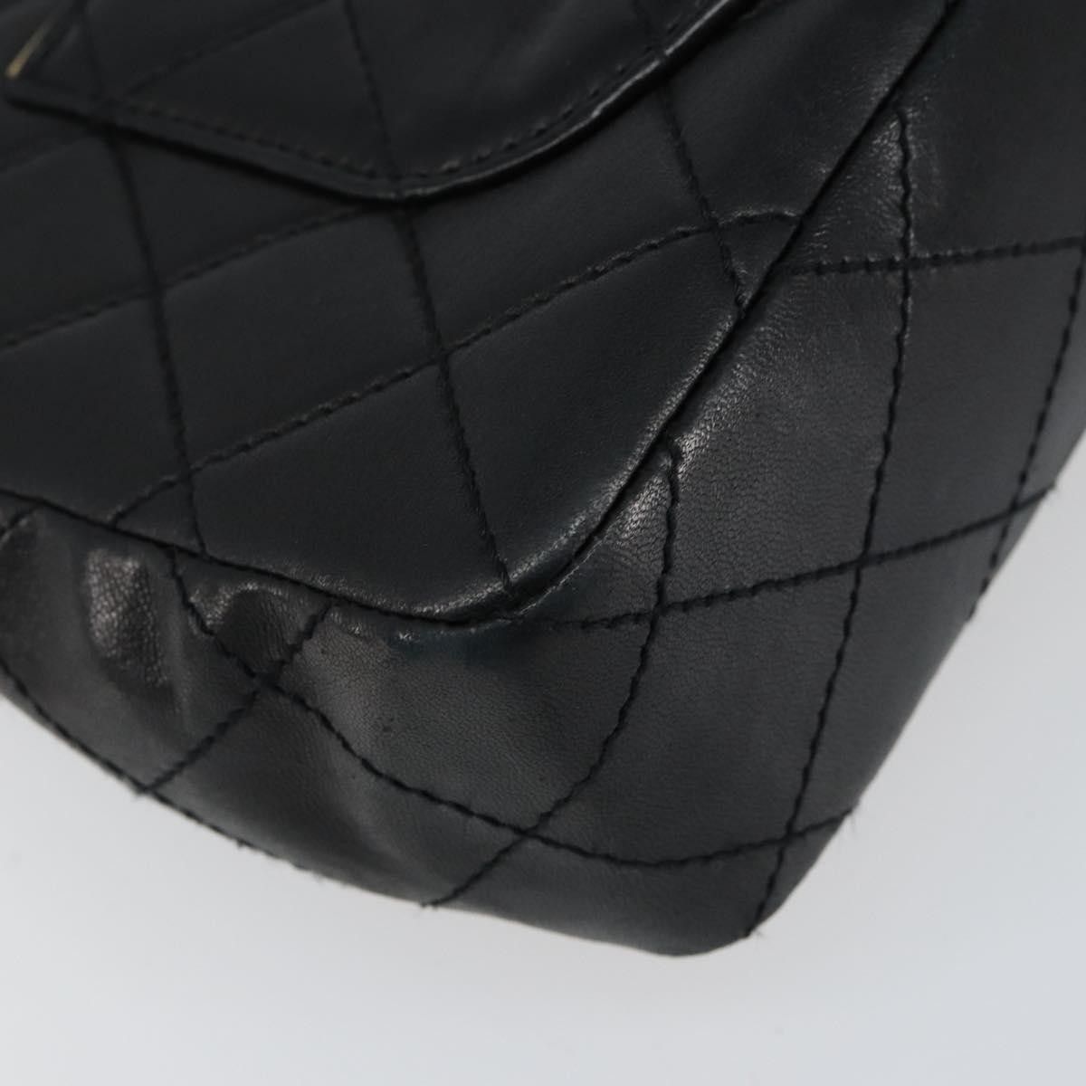 Chanel Chanel Vintage Square CC Flap Bag Quilted Lambskin Size ONE SIZE - 9 Thumbnail