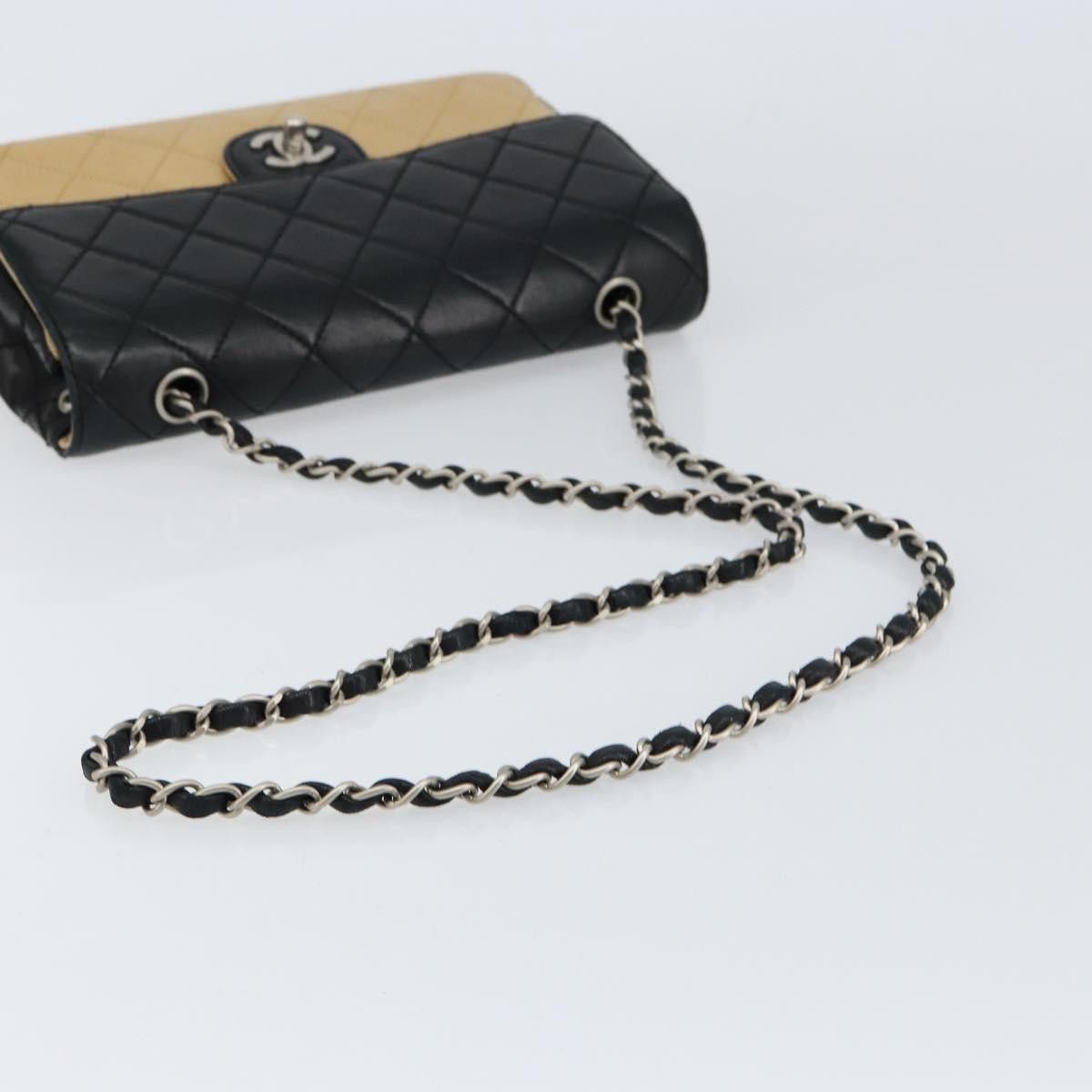 Chanel Chanel Vintage Square CC Flap Bag Quilted Lambskin Size ONE SIZE - 8 Thumbnail