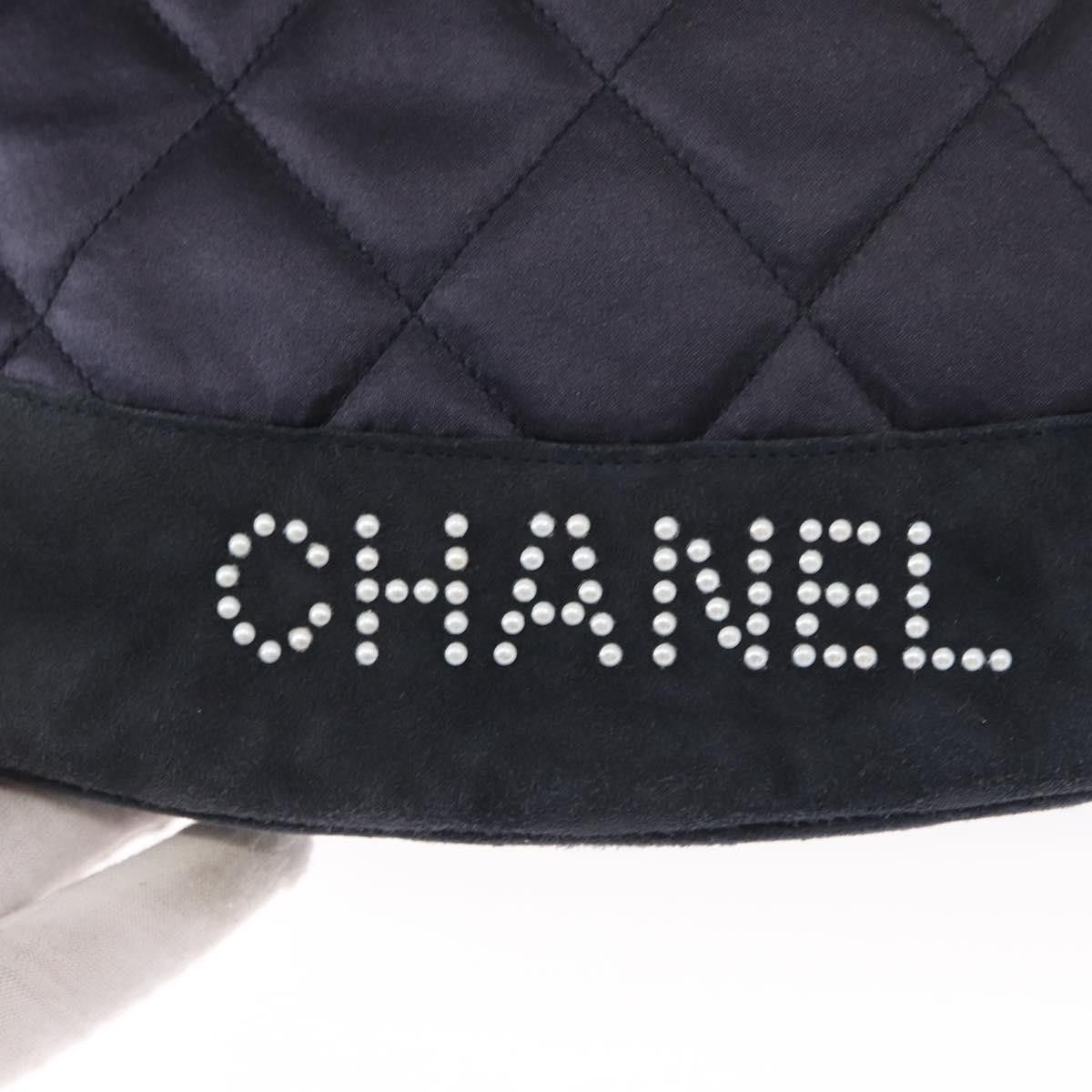 Chanel Chanel Vintage Drawstring Backpack Quilted Satin with Suede Size ONE SIZE - 20 Thumbnail
