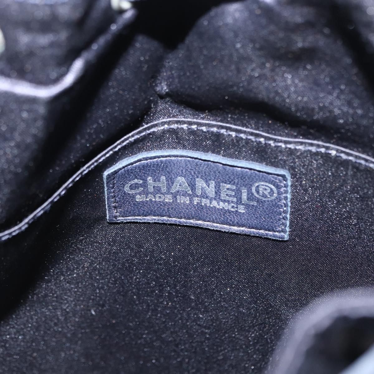 Chanel Chanel Vintage Drawstring Backpack Quilted Satin with Suede Size ONE SIZE - 6 Thumbnail