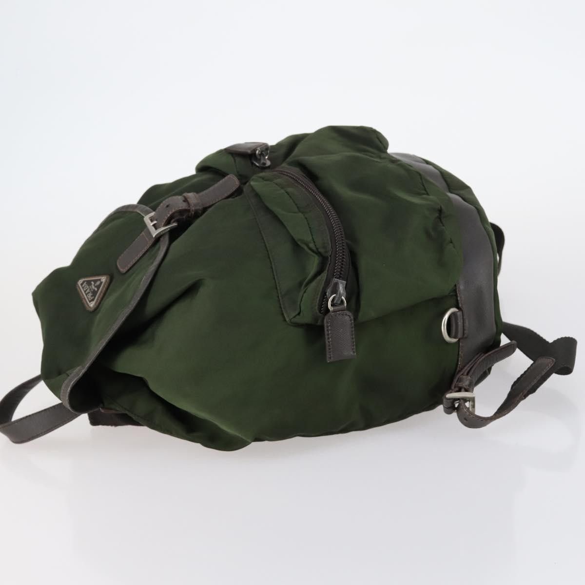 Prada Prada Double Front Pocket Backpack Tessuto Size ONE SIZE - 4 Thumbnail