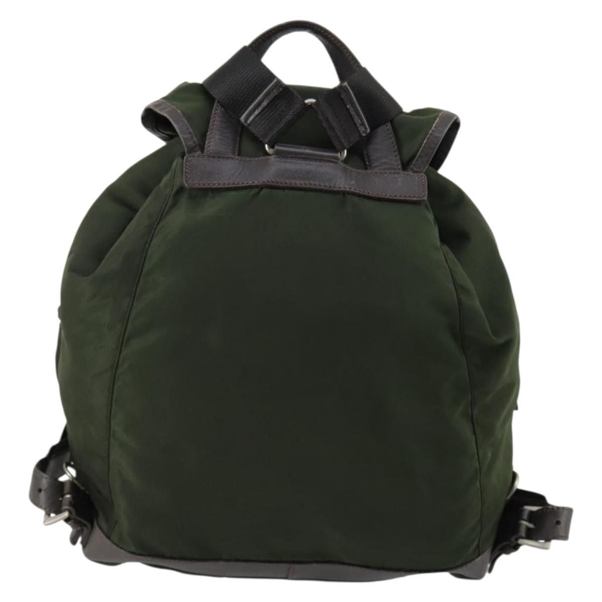 Prada Prada Double Front Pocket Backpack Tessuto Size ONE SIZE - 2 Thumbnail