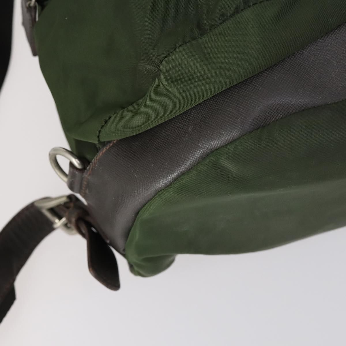 Prada Prada Double Front Pocket Backpack Tessuto Size ONE SIZE - 12 Thumbnail