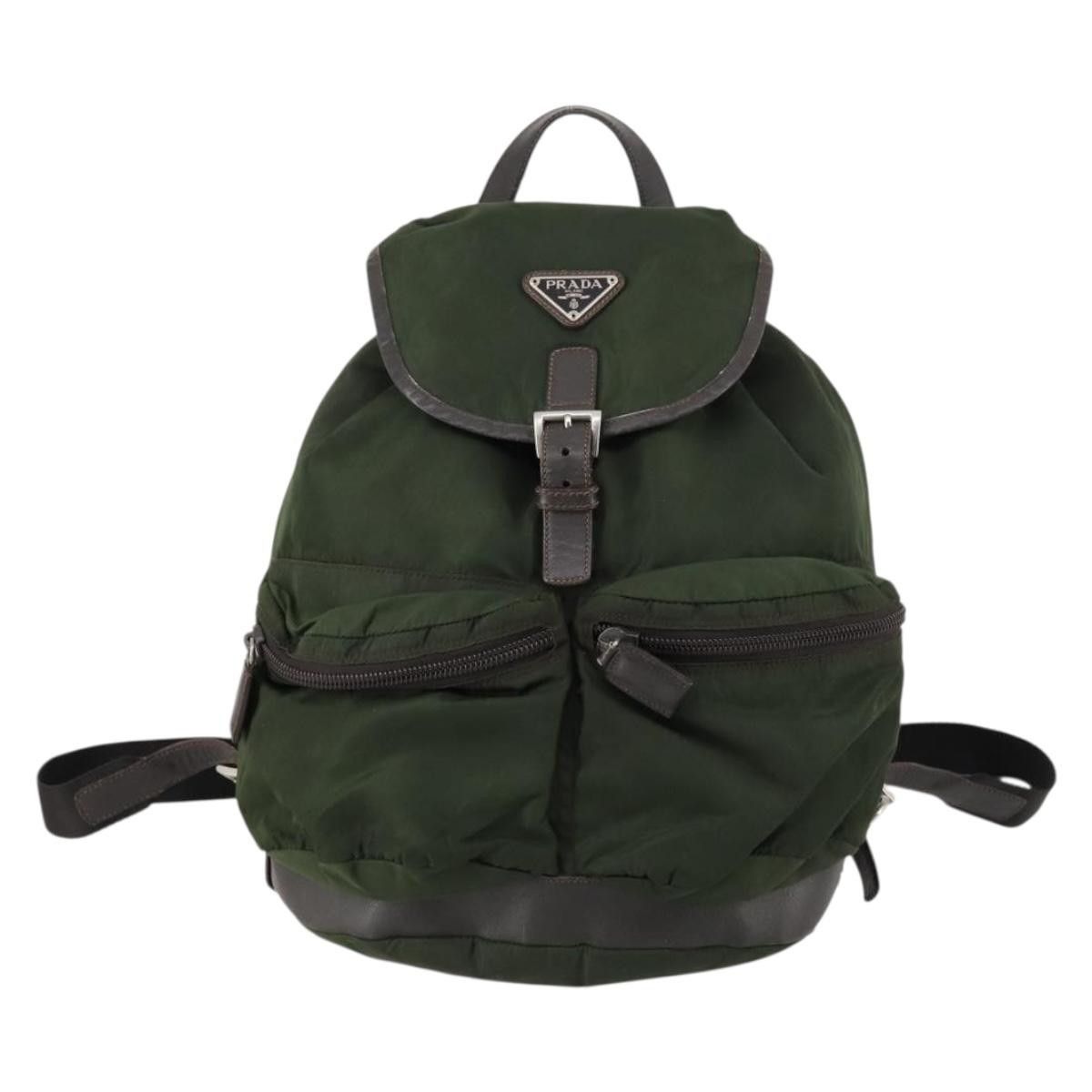 Prada Prada Double Front Pocket Backpack Tessuto Size ONE SIZE - 20 Thumbnail