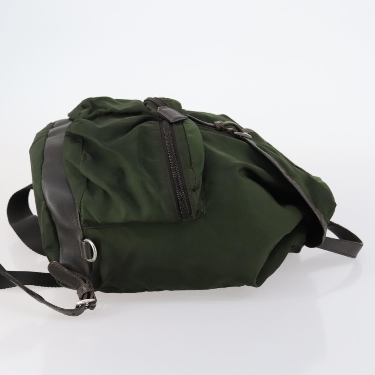 Prada Prada Double Front Pocket Backpack Tessuto Size ONE SIZE - 3 Thumbnail