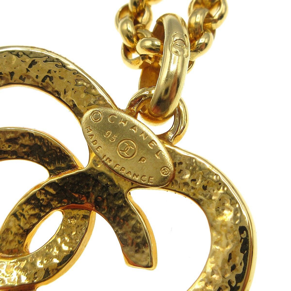Chanel Chanel CC Heart Pendant Necklace Metal Size ONE SIZE - 4 Thumbnail