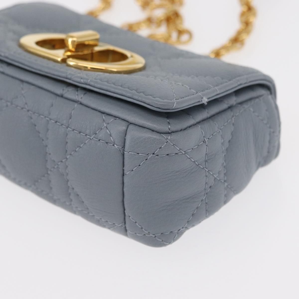 Dior Christian Dior Caro Cannage Quilt Calfskin Size ONE SIZE - 9 Thumbnail