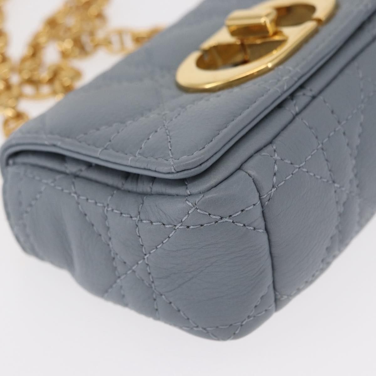 Dior Christian Dior Caro Cannage Quilt Calfskin Size ONE SIZE - 8 Thumbnail