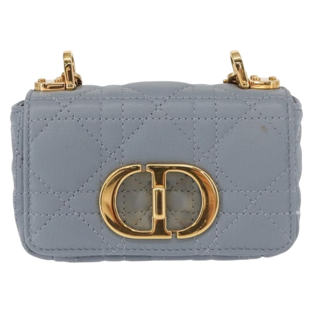 Dior Christian Dior Caro Cannage Quilt Calfskin Size ONE SIZE - 18 Thumbnail