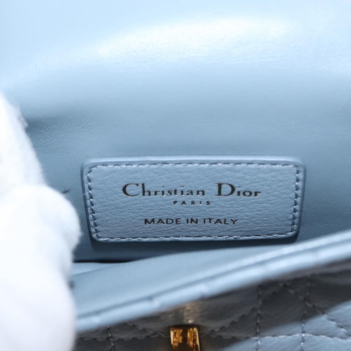 Dior Christian Dior Caro Cannage Quilt Calfskin Size ONE SIZE - 6 Thumbnail