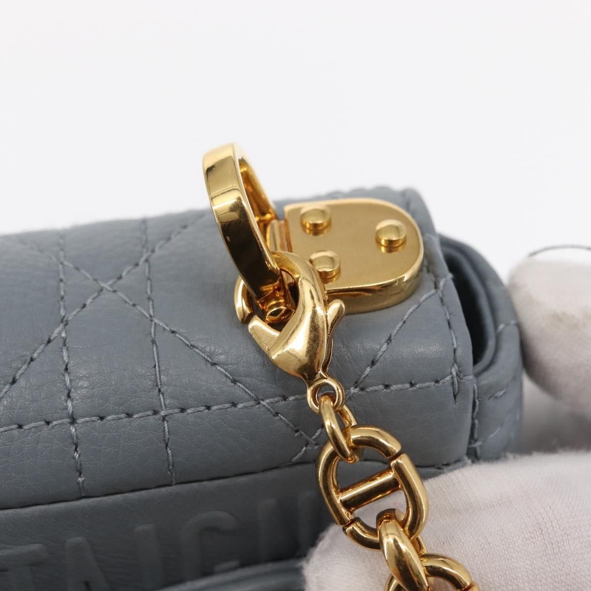 Dior Christian Dior Caro Cannage Quilt Calfskin Size ONE SIZE - 21 Thumbnail