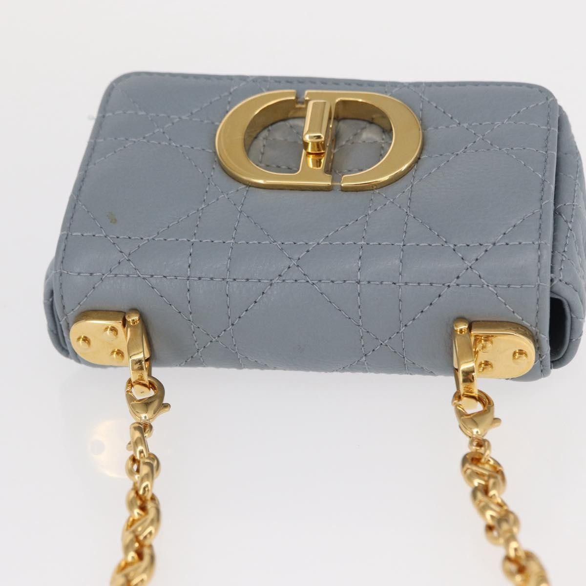 Dior Christian Dior Caro Cannage Quilt Calfskin Size ONE SIZE - 12 Thumbnail