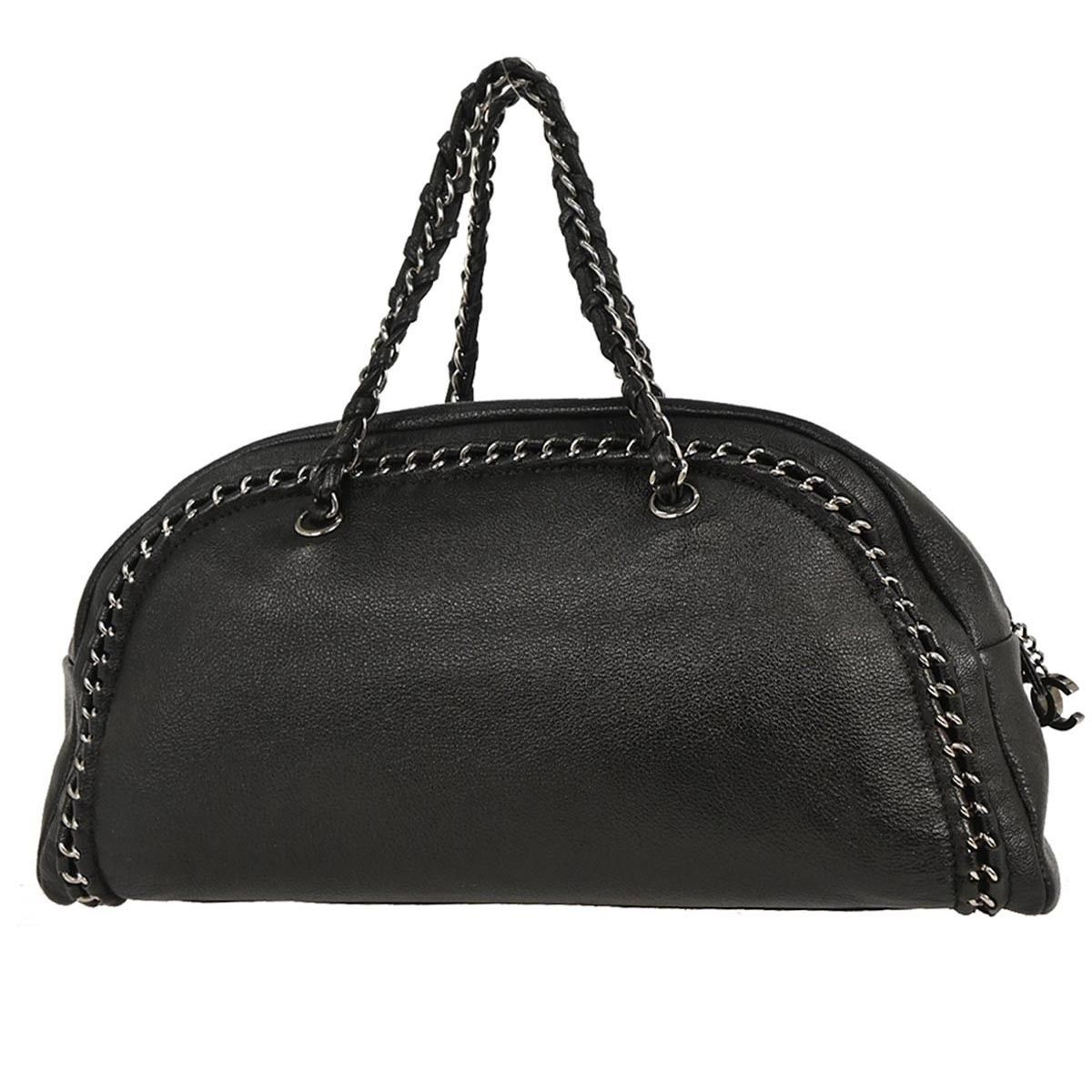 Chanel Chanel Luxe Ligne Bowler Bag Leather Size ONE SIZE - 2 Thumbnail