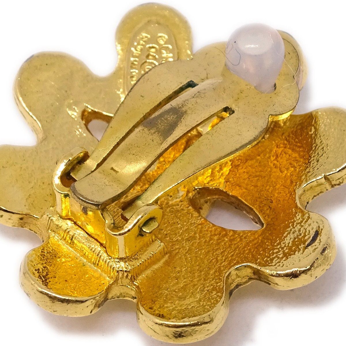 Chanel Chanel Vintage Flower Clip-On Earrings Metal Size ONE SIZE - 3 Thumbnail