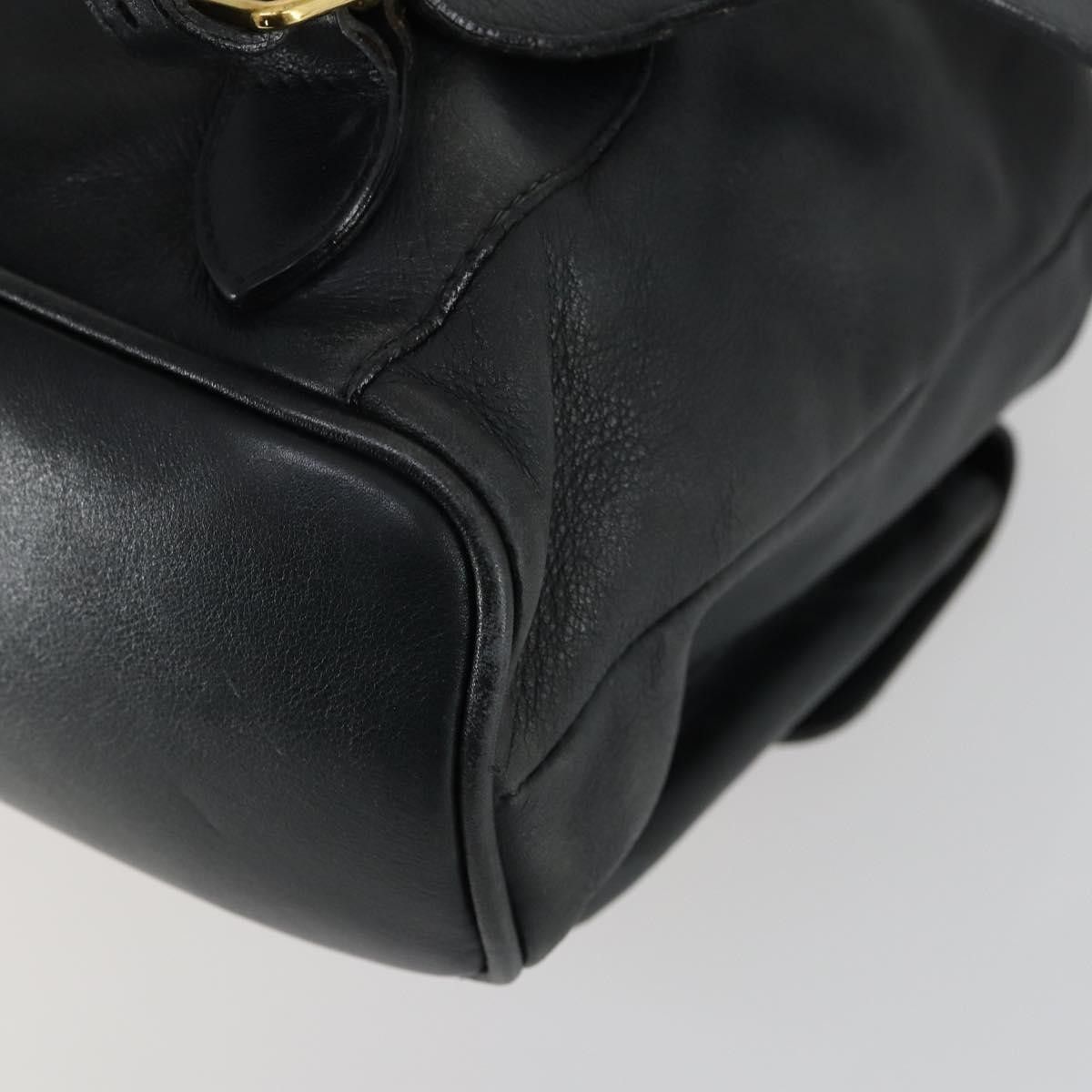 Gucci Gucci Vintage Bamboo Backpack Leather Size ONE SIZE - 11 Thumbnail