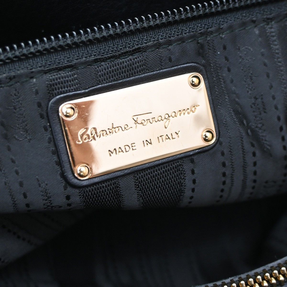 Salvatore Ferragamo Salvatore Ferragamo Gancini Tote Leather Size ONE SIZE - 6 Thumbnail