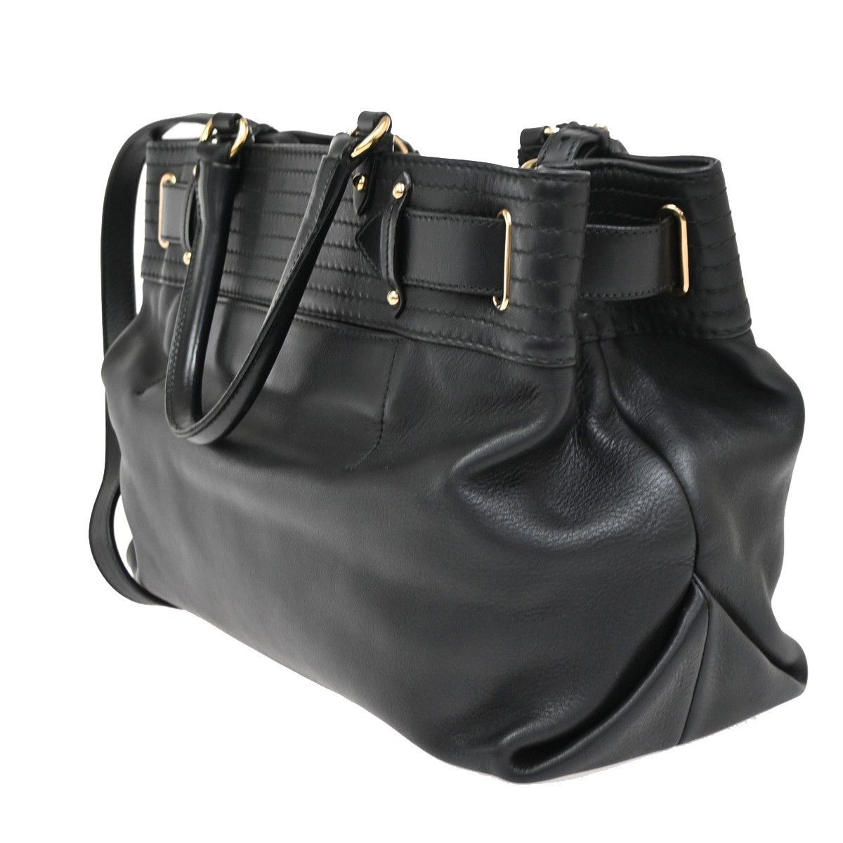 Salvatore Ferragamo Salvatore Ferragamo Gancini Tote Leather Size ONE SIZE - 4 Thumbnail