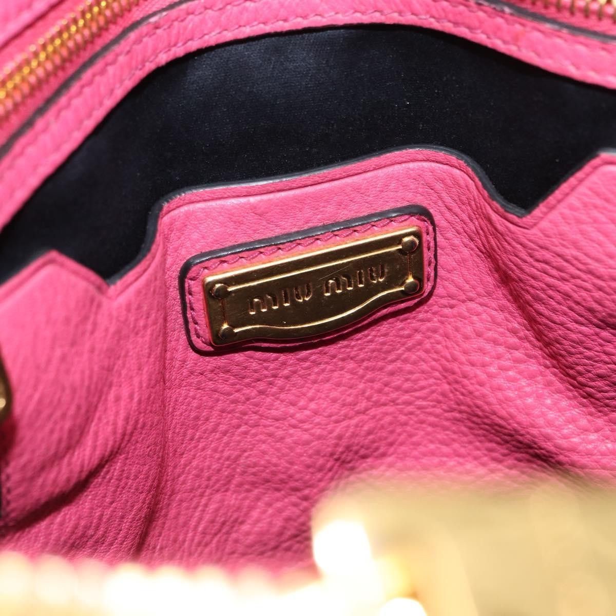 Miu Miu Miu Miu Phenix Convertible Tote Leather Size ONE SIZE - 6 Thumbnail