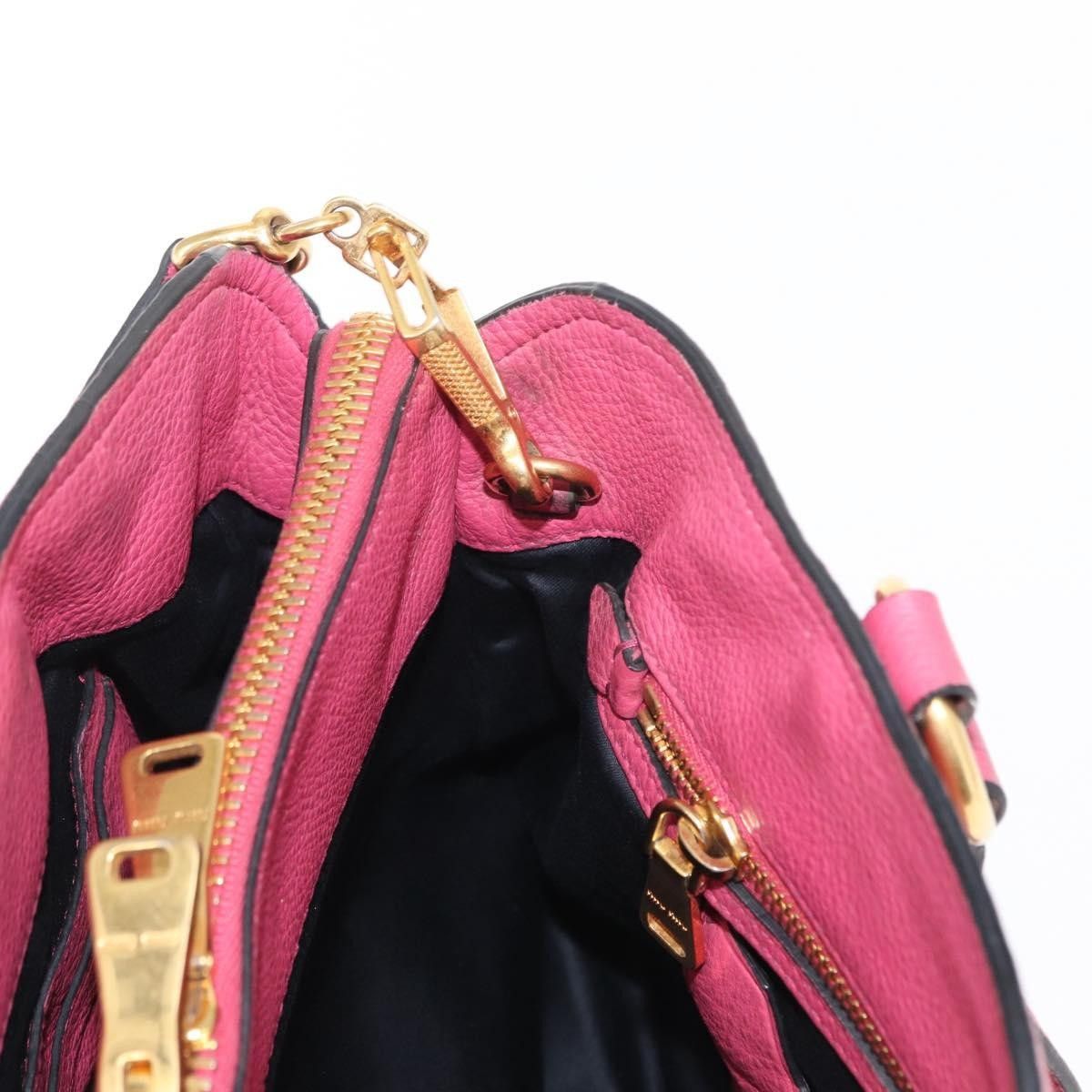 Miu Miu Miu Miu Phenix Convertible Tote Leather Size ONE SIZE - 23 Thumbnail