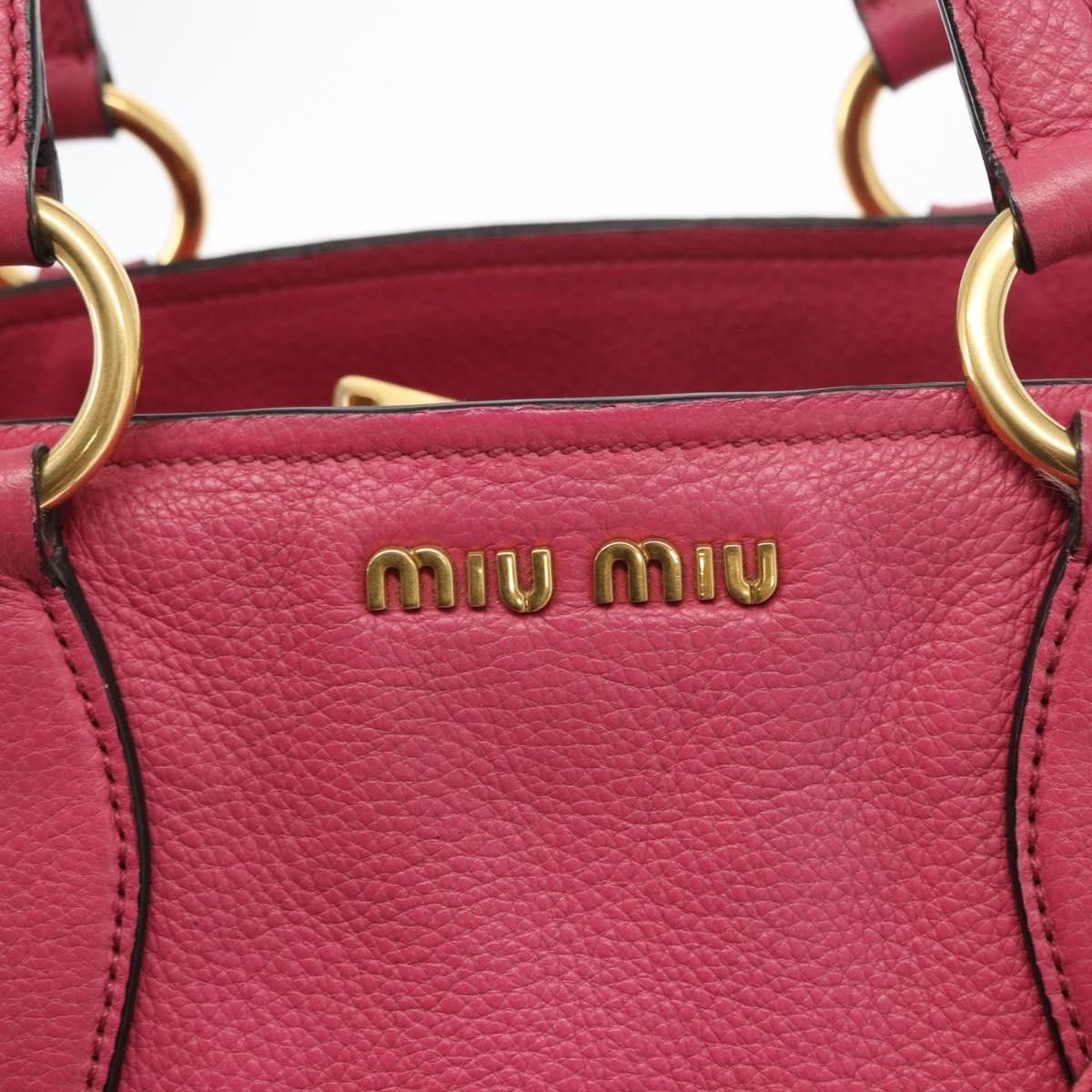 Miu Miu Miu Miu Phenix Convertible Tote Leather Size ONE SIZE - 15 Thumbnail