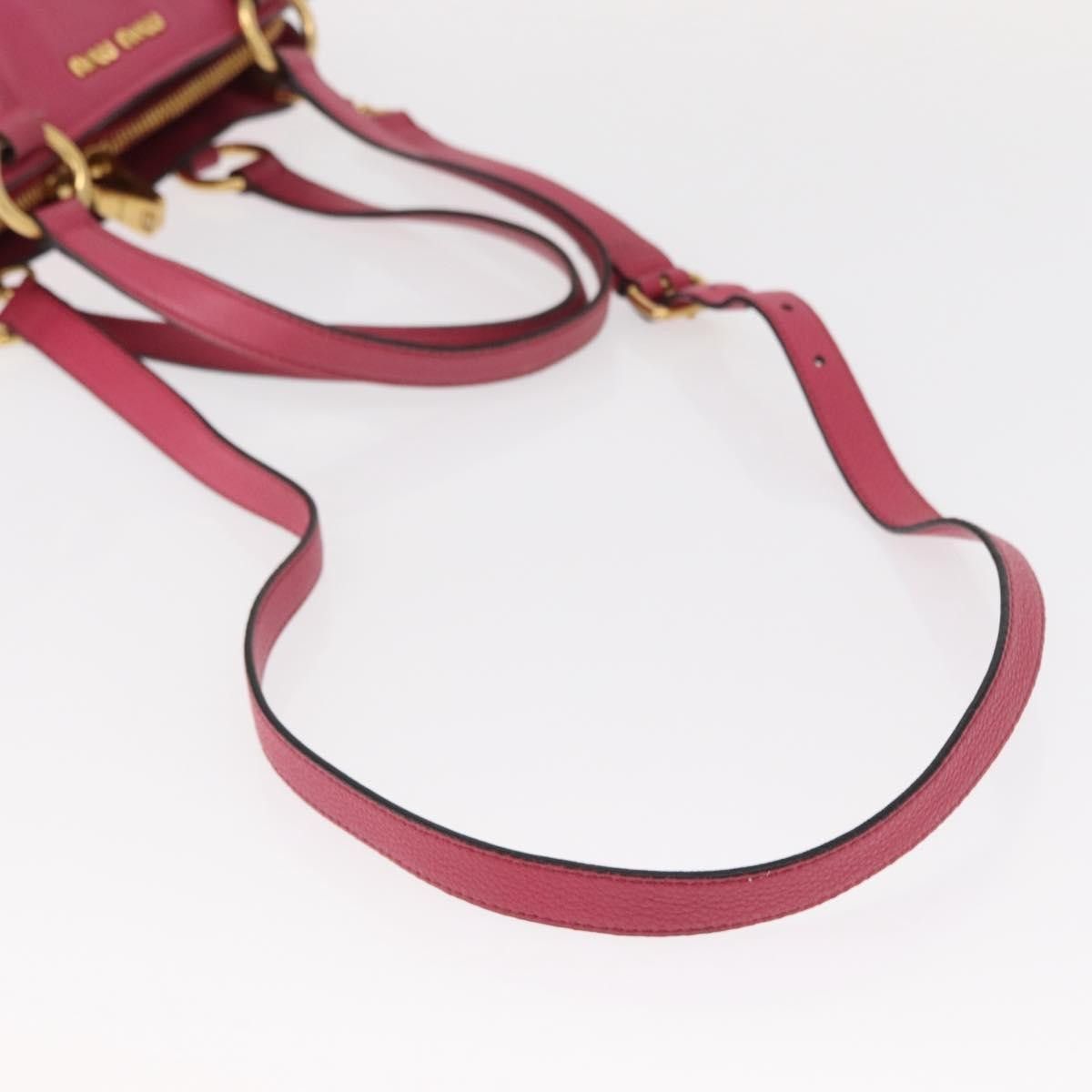 Miu Miu Miu Miu Phenix Convertible Tote Leather Size ONE SIZE - 13 Thumbnail