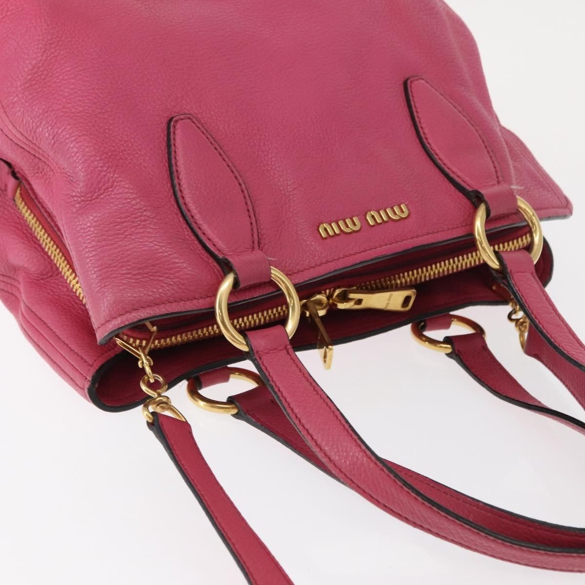 Miu Miu Miu Miu Phenix Convertible Tote Leather Size ONE SIZE - 18 Thumbnail