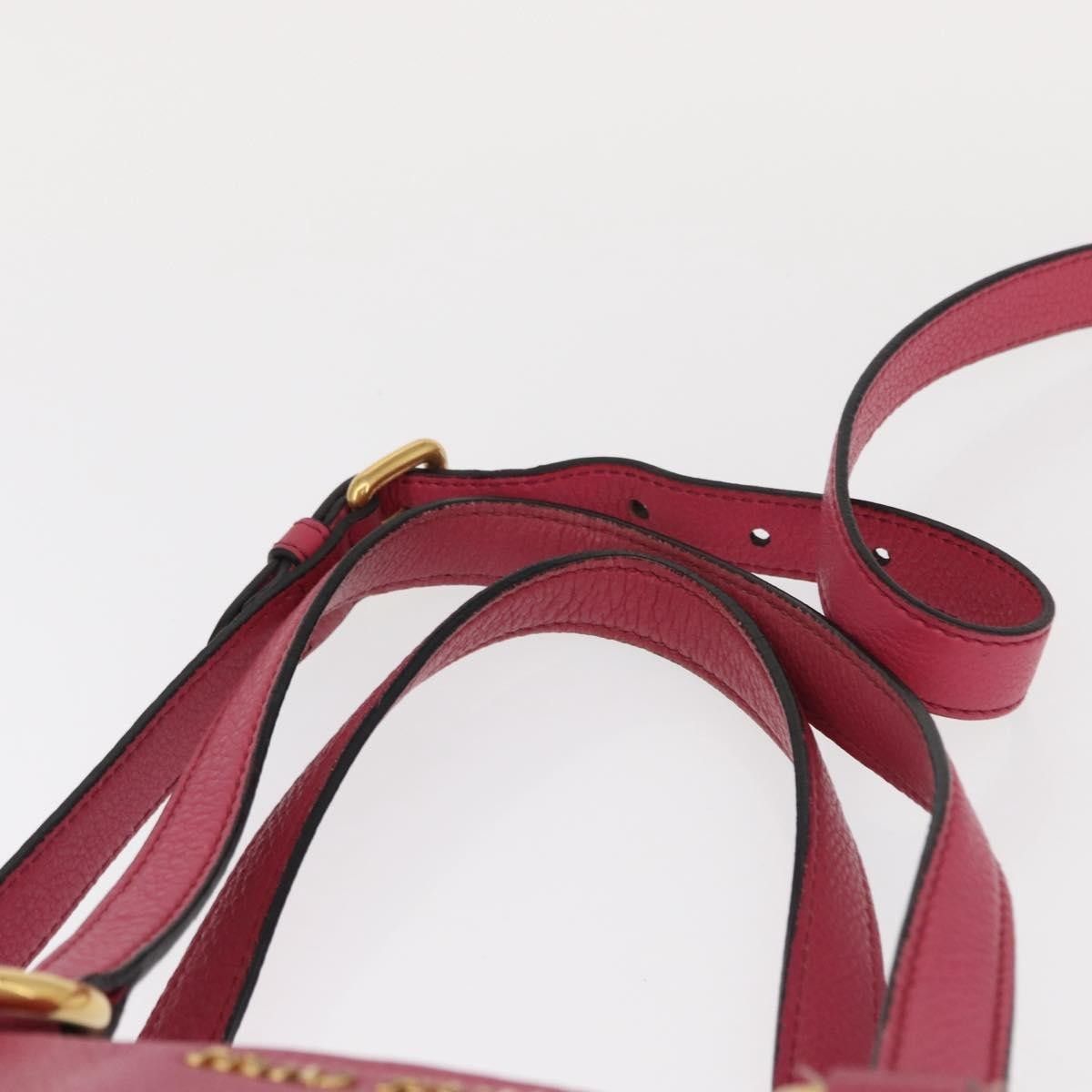 Miu Miu Miu Miu Phenix Convertible Tote Leather Size ONE SIZE - 19 Thumbnail