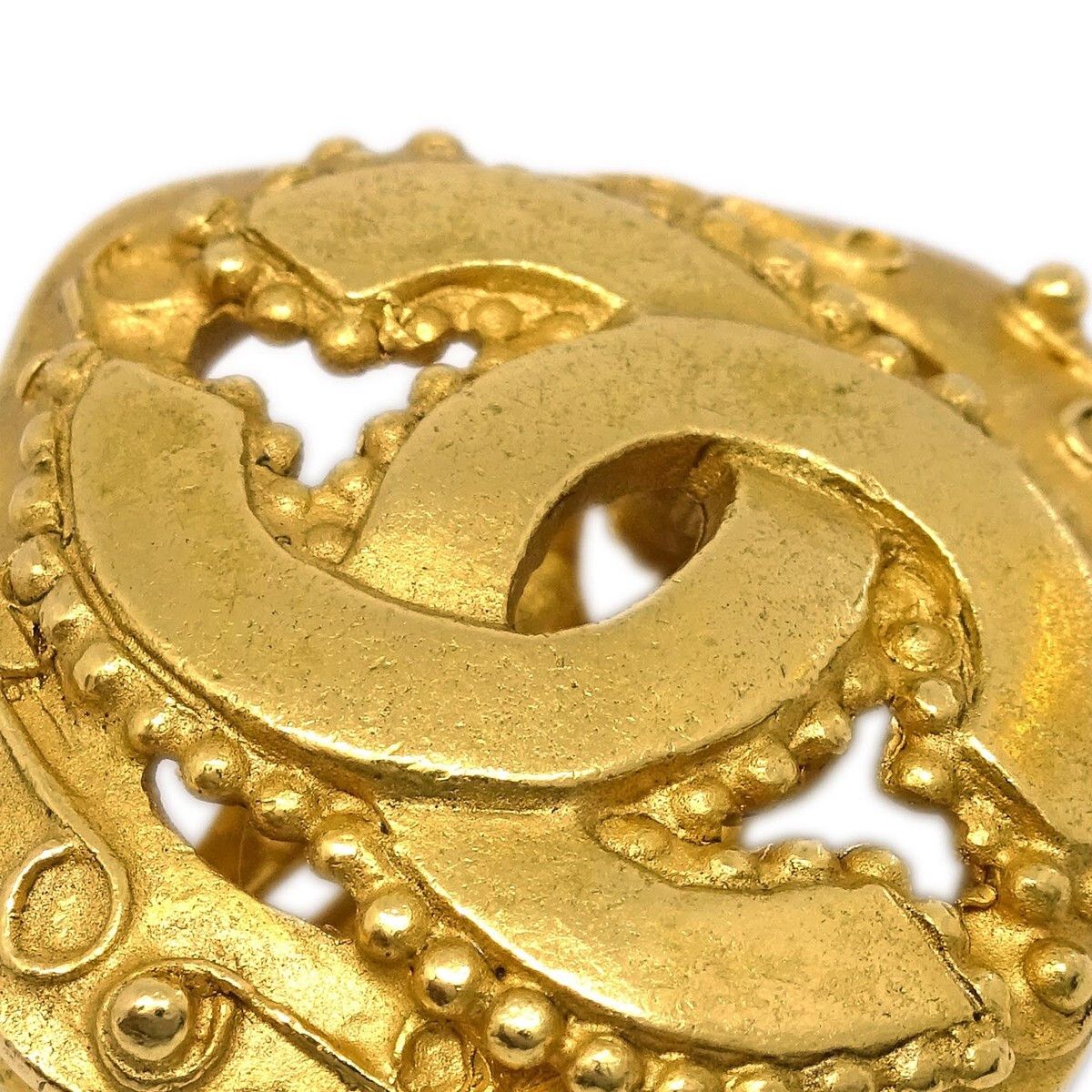 Chanel Chanel CC Rhombus Clip-On Metal Size ONE SIZE - 2 Thumbnail