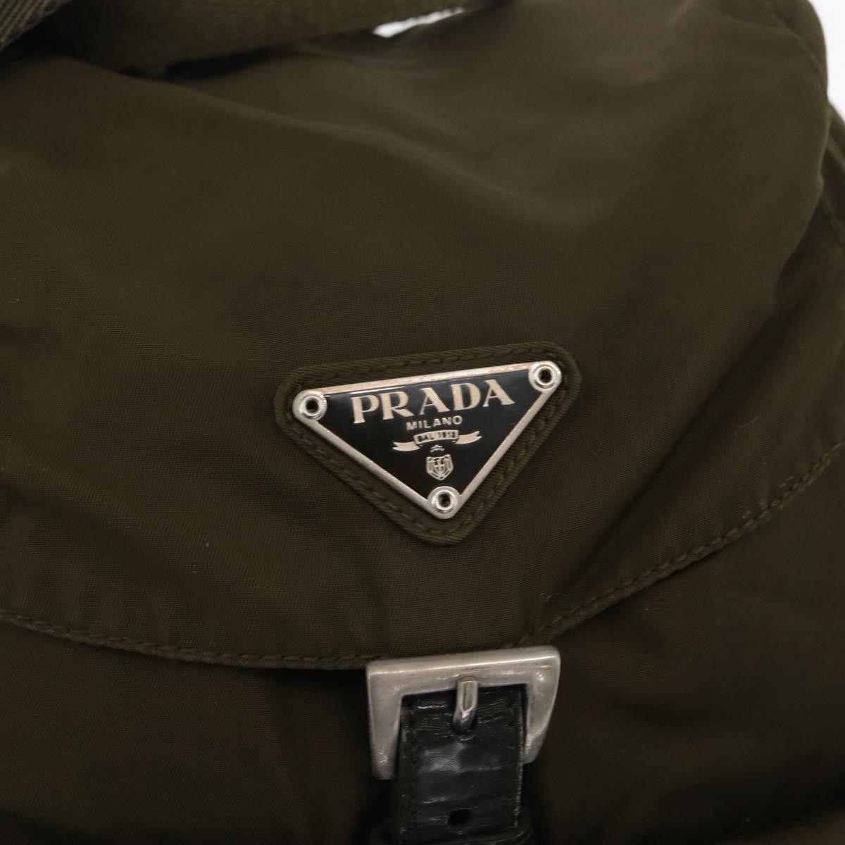 Prada Prada Double Front Pocket Backpack Tessuto Size ONE SIZE - 13 Thumbnail