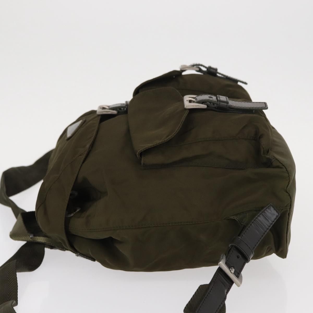 Prada Prada Double Front Pocket Backpack Tessuto Size ONE SIZE - 4 Thumbnail