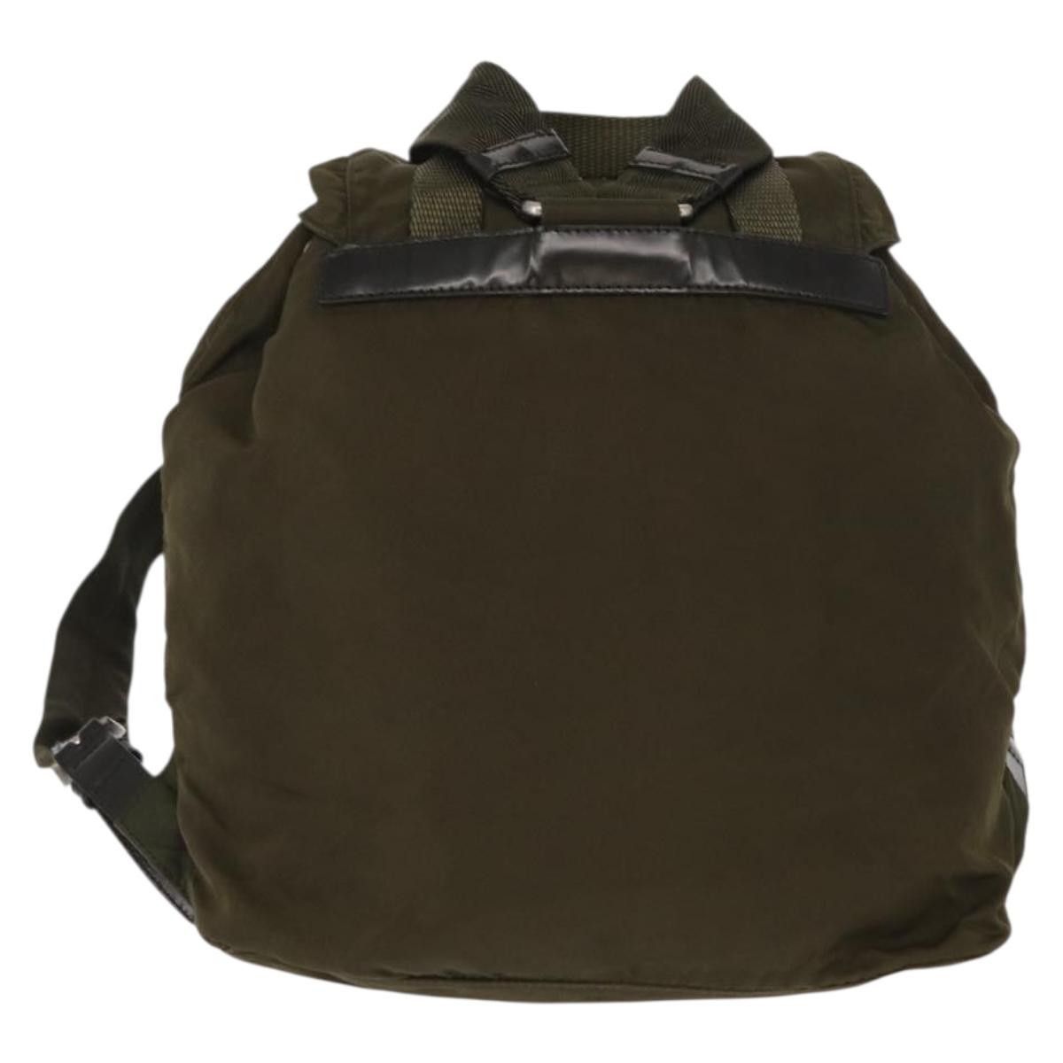 Prada Prada Double Front Pocket Backpack Tessuto Size ONE SIZE - 2 Thumbnail