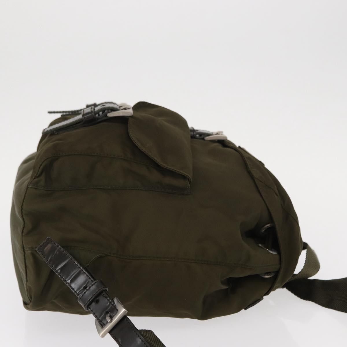 Prada Prada Double Front Pocket Backpack Tessuto Size ONE SIZE - 3 Thumbnail