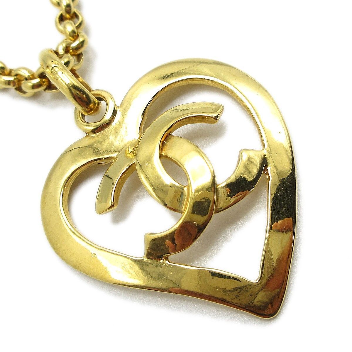 Chanel Chanel CC Heart Pendant Metal Size ONE SIZE - 2 Thumbnail