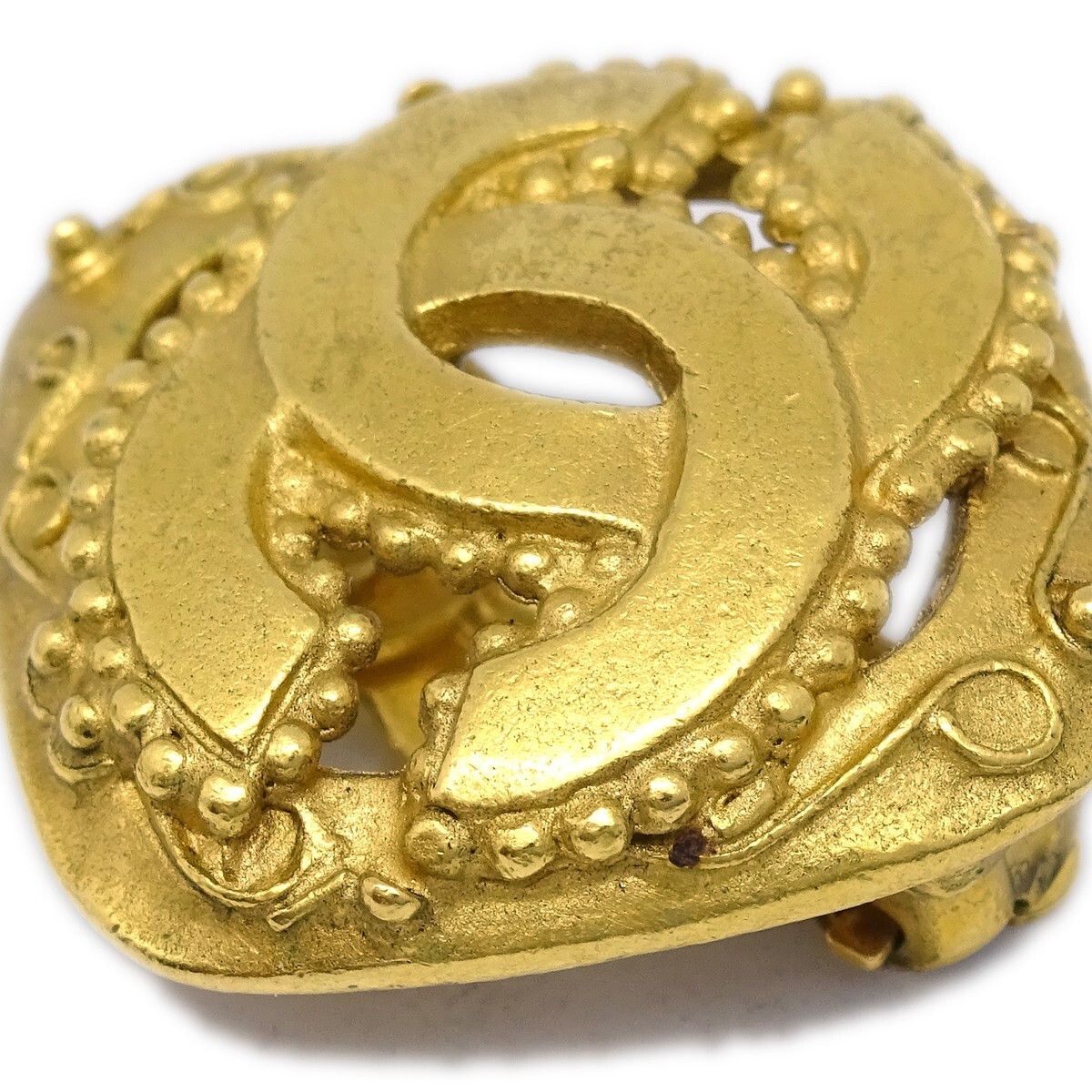 Chanel Chanel CC Rhombus Clip-On Earrings Metal Size ONE SIZE - 4 Thumbnail