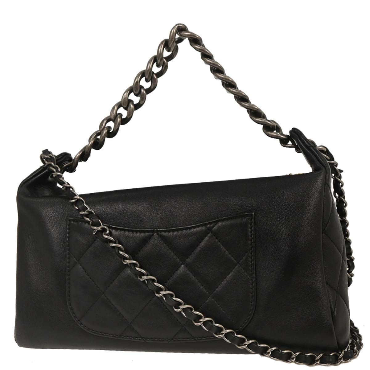 Chanel Chanel Chain Signature Hobo Leather with Metal Size ONE SIZE - 2 Thumbnail