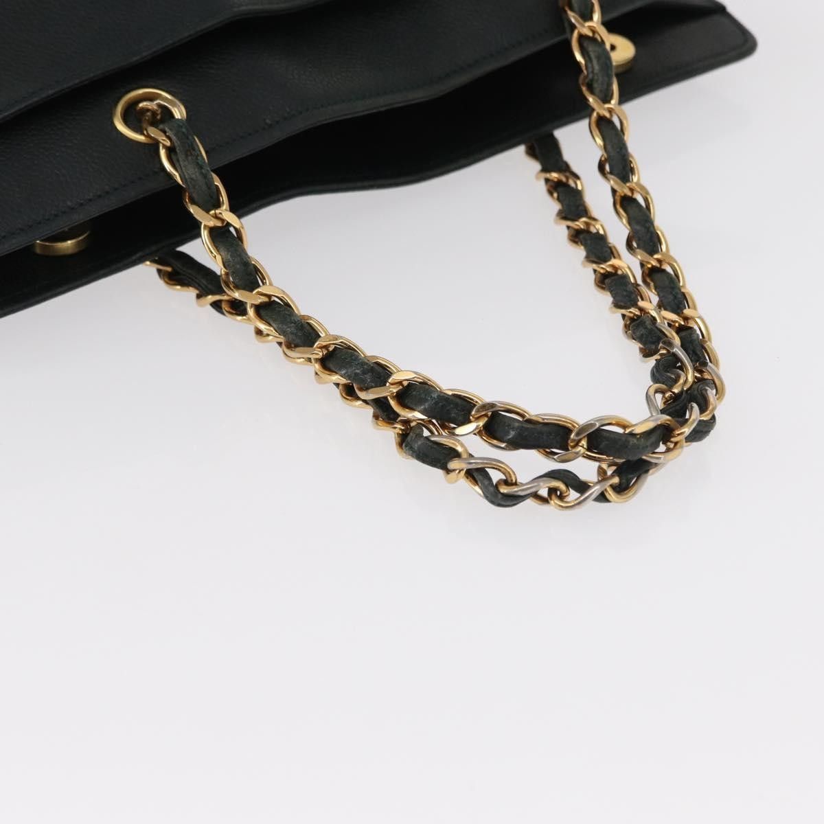 Chanel Chanel Vintage CC Lock Pocket Chain Tote Caviar Size ONE SIZE - 15 Thumbnail