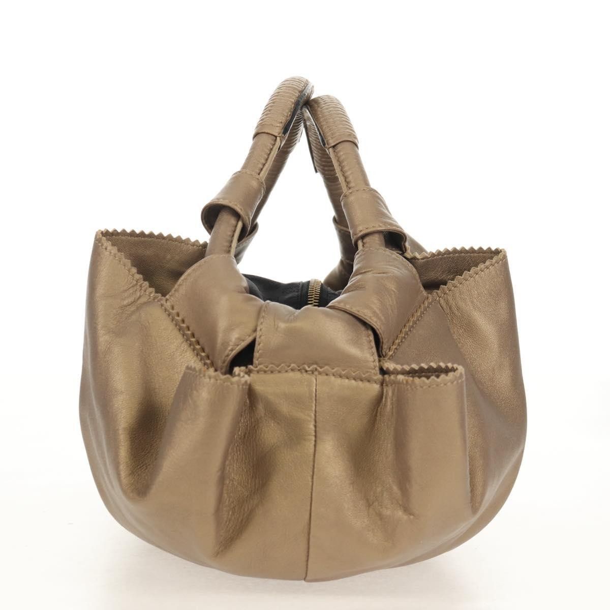 Loewe Loewe Anagram Logo Nappa Aire Hand Bag Leather Size ONE SIZE - 3 Thumbnail