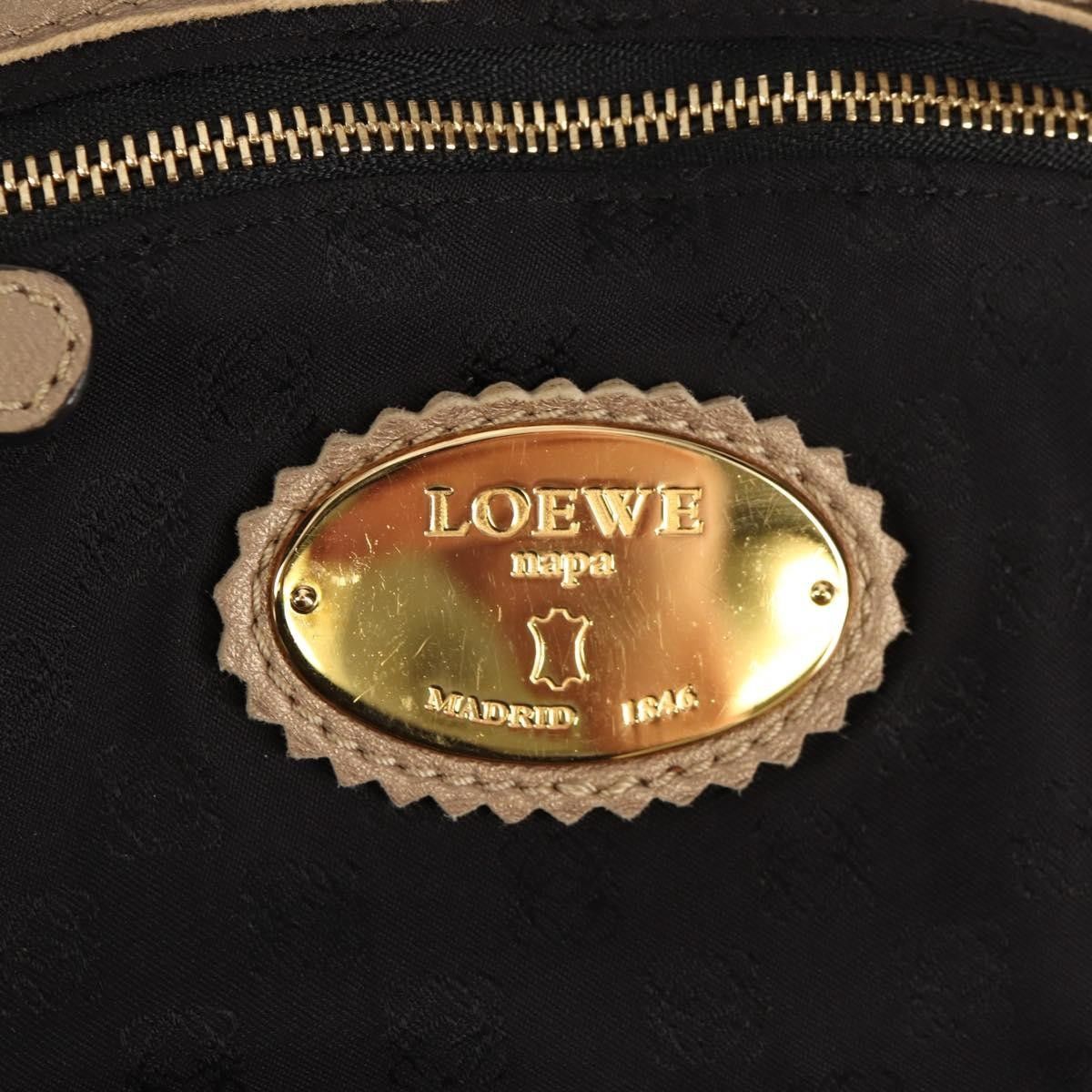 Loewe Loewe Anagram Logo Nappa Aire Hand Bag Leather Size ONE SIZE - 7 Thumbnail
