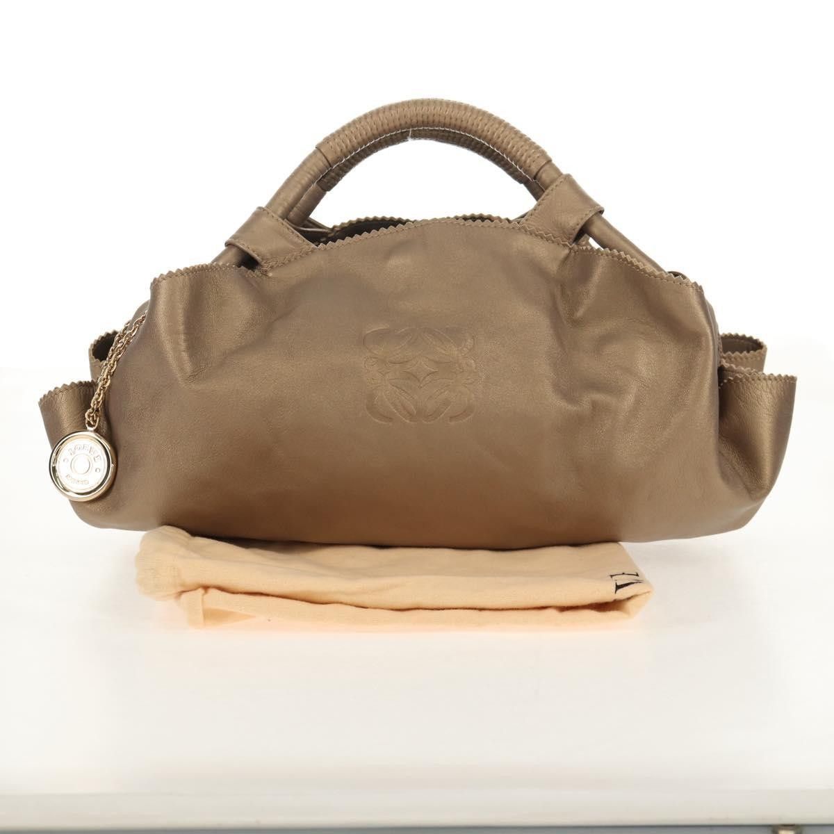 Loewe Loewe Anagram Logo Nappa Aire Hand Bag Leather Size ONE SIZE - 13 Thumbnail