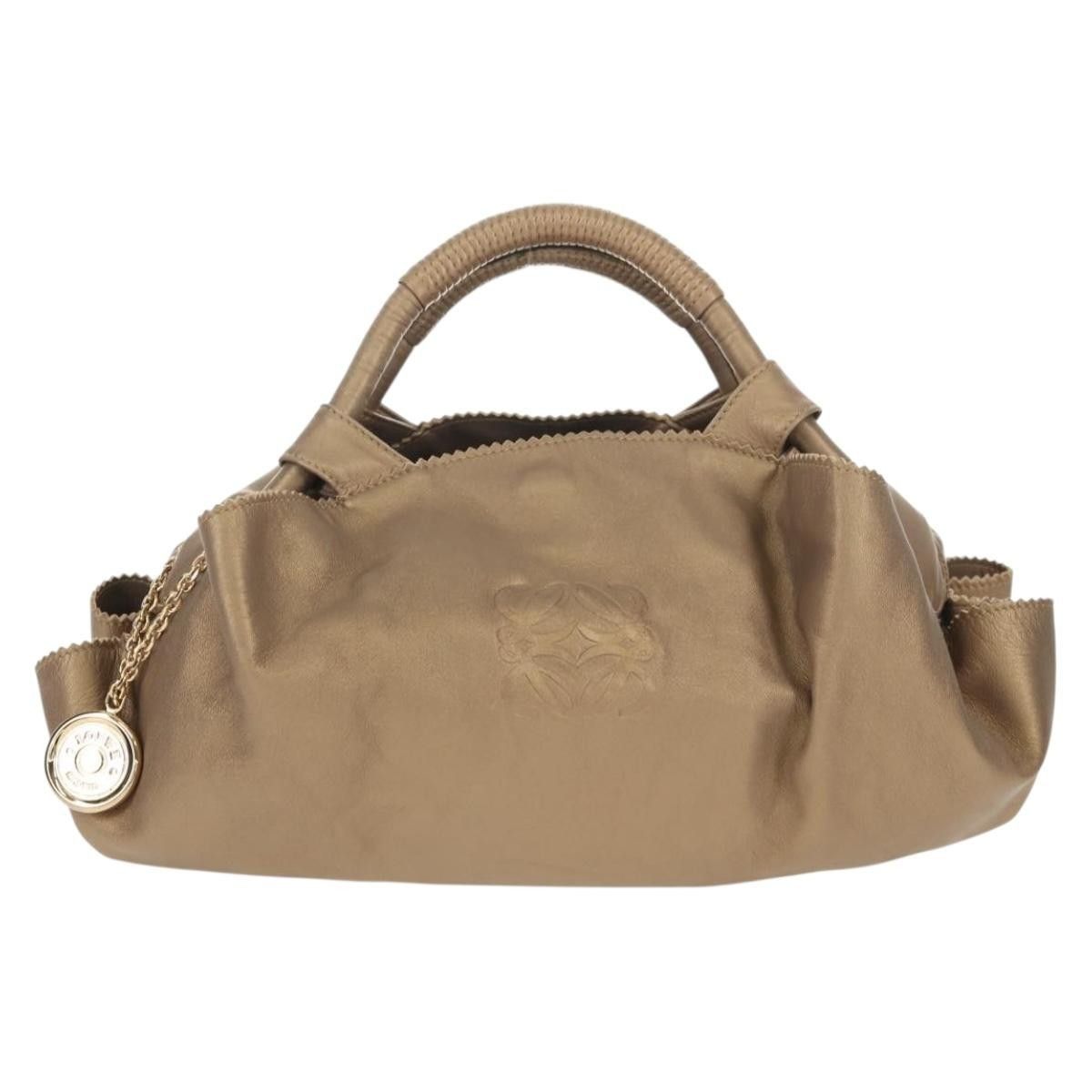 Loewe Loewe Anagram Logo Nappa Aire Hand Bag Leather Size ONE SIZE - 18 Thumbnail